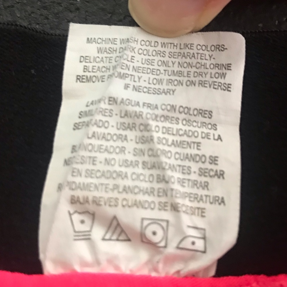 Neon pink/Black/Gray 2-in-1 Athletic Shorts - Picture 5 of 5